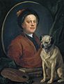Painter and his Pug, William Hogarth, 1745, Tate Britain