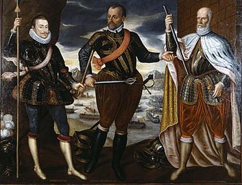 The Victors of Lepanto (from left: John of Austria, Marcantonio Colonna, Sebastiano Venier)