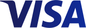 Visa logo from January 2014 to July 2021