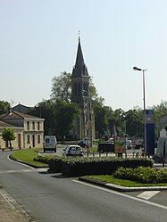 The church in Saint-Jean-d'Illac
