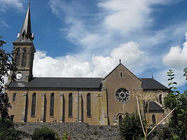 The church in Liernais