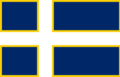 Proposed flag of Norway by Niels Aall (1815)