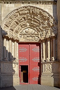 Portal of John the Baptist (1190-1200), oldest of the portals