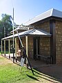 Telegrafenstation in Alice Springs mit Postoffice