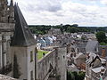 Amboise viewed from the Château d'Amboise