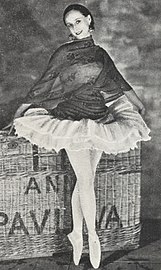 Anna Pavlova in Paris, 1920s