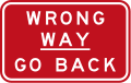 (G9-69) Wrong Way - Go Back