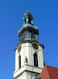 Detail of the clock tower