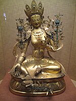 Syama Tara. Reign of Qianlong, 1736-1795. Lama Temple, Beijing