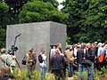 The unveiling of the memorial, 2008, 27 May