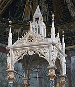 Ziborium über dem Altar der Santa Cecilia in Trastevere, Rom