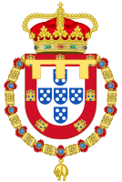 Coat of arms as a Knight of the Golden Fleece