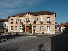 The town hall in Coupvray