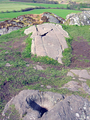 Dunadd Fort Basin and Footprint, in Kilmichael Glassary in Argyll and Bute, Scotland