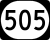 Kentucky Route 505 marker