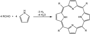 Porphyrin synthesis