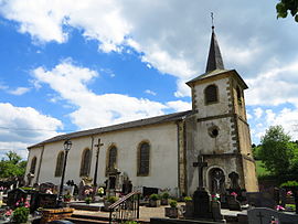 The church in Haute-Vigneulles