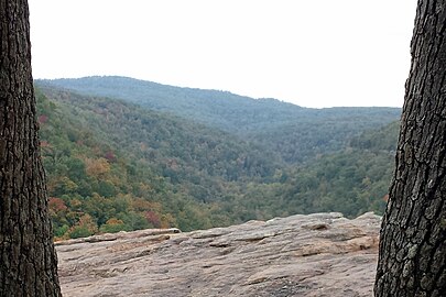 View from Hawksbill Crag