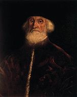 Portrait of Procurator Jacopo Soranzo Tintoretto, 1550.