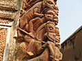 Kalna – Terrakotta-Figuren am Lalji-Tempel