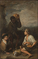 Three Boys, c. 1660, Dulwich Picture Gallery