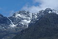 Alpine glacier climate in Pico La Concha