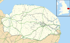 Waterden medieval settlement is located in Norfolk