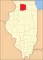Das Ogle County von seiner Gründung im Jahr 1836 bis 1839