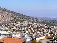 Maghar in Lower Galilee: home to significant Druze and Melkite communities