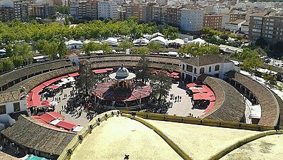 Aerial view of Albacete Fairgrounds