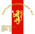 Standard of Vestoppland Infantry Regiment No.6