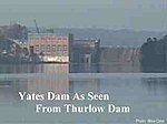Yates Dam As Seen From Thurlow Dam, 1996.