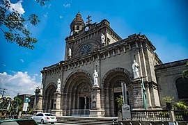 Manila Cathedral is the seat of Roman Catholic Archdiocese of Manila.