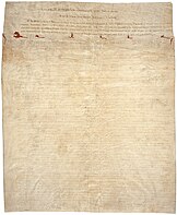 Erste Seite des Vertrags von Greenville