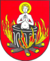 Martyrdom of Saint Vitus/Sankt Veit on the coat of arms of Sankt Veit im Pongau, Austria