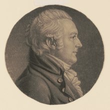 William Augustine Washington, head-and-shoulders black and white portrait, right profile