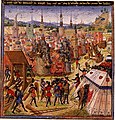 Image 15Painting of the siege of Jerusalem during the First Crusade (1099) (from History of Israel)