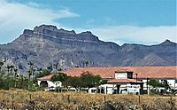 Superstition Mountains From Route 60 at Apache Junction (2021)