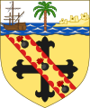 Coat of arms used after the Battle of the Nile. An example of debased heraldry.[304]