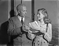 Lauren Bacall and Howard Hawks, 1943