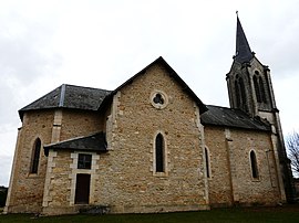 The church in Brouchaud