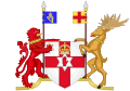 Coat of arms of Northern Ireland (obsolete)