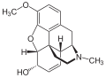 Codein (= 3-Methylmorphin) ist durch eine Methylierung etwas lipophiler als Morphin