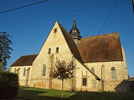 The church in Courgenay