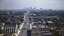Skyline von Detroit 1942 (von Durova)
