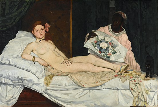 Olympia (1863) by Édouard Manet