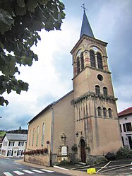 The church in Elvange