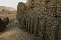King Khasekhemwy "fort" in Abydos.