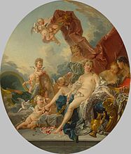 La Toilette de Venus, after 1743, Hermitage Museum