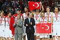 Image 30Turkish national basketball team won the silver medal in the 2010 FIBA World Championship. (from Culture of Turkey)